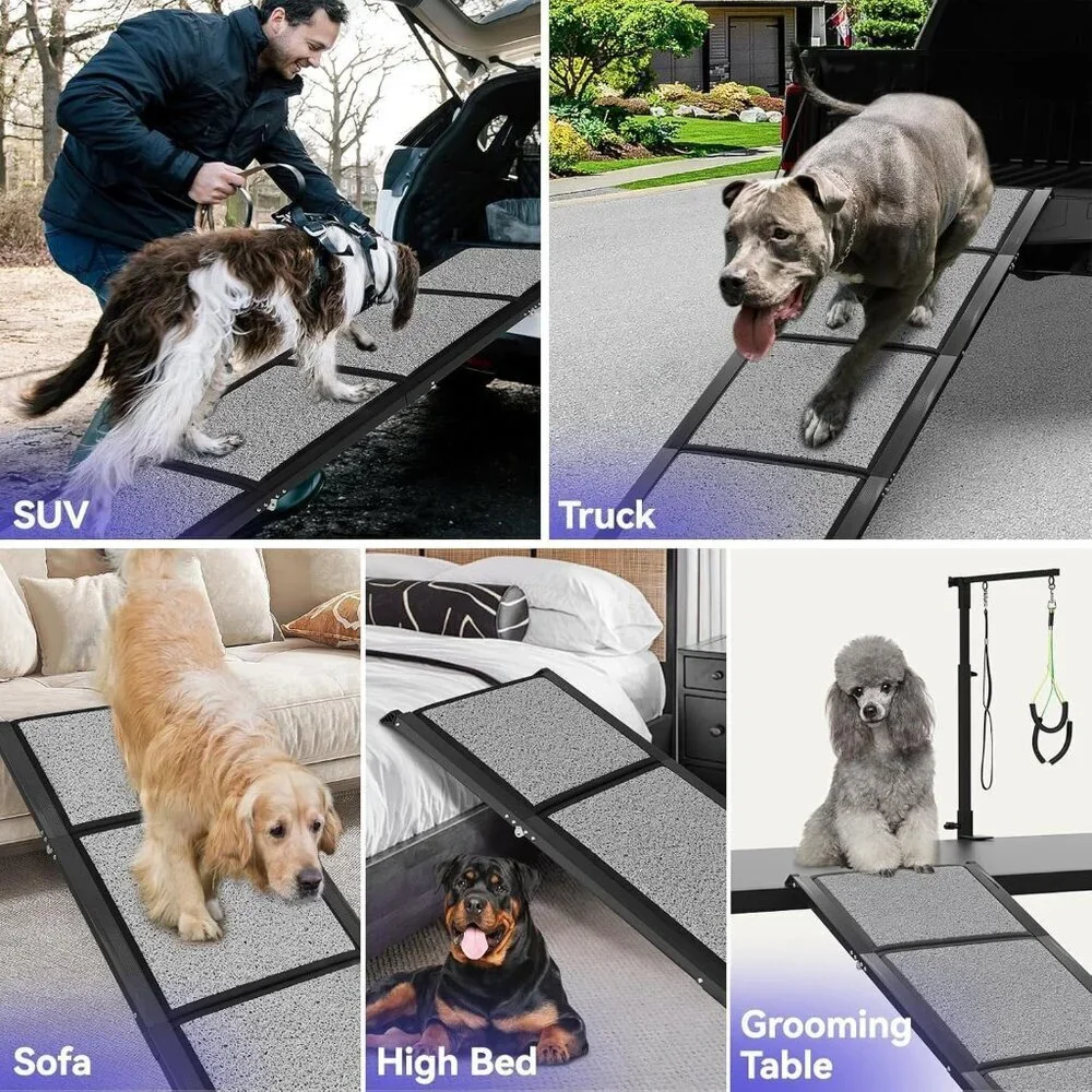 67''L & 20''W Portable Dog Ramp for Car